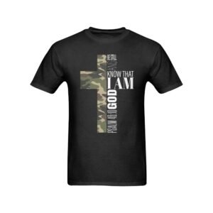 Men’s Christian T-Shirt – Premium Ring-Spun Cotton Faith Graphic Tee