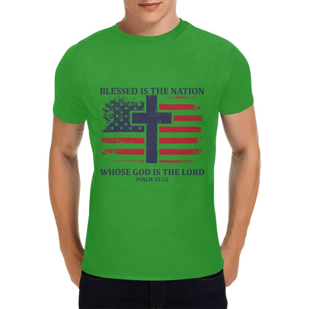 Men’s Christian T-Shirt – Premium Ring-Spun Cotton Faith Graphic Tee - Image 3