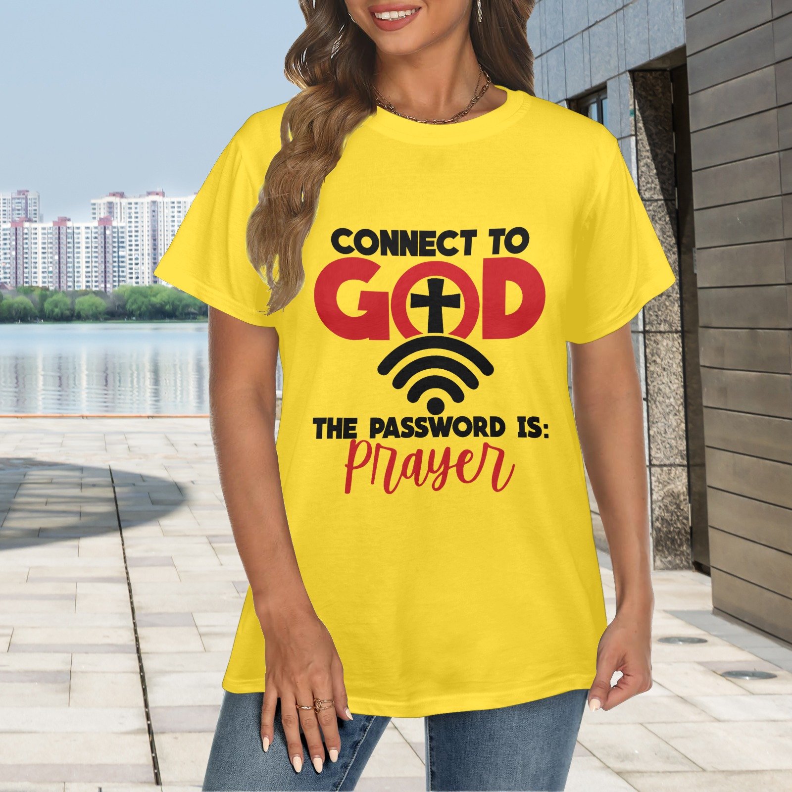 Women's Crewneck Short Sleeve T-Shirt