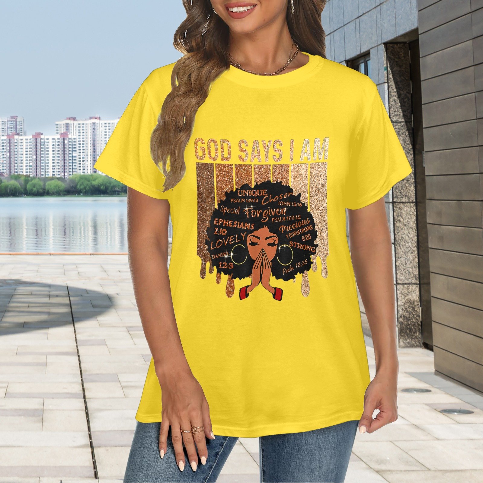 Women's Crewneck Short Sleeve T-Shirt