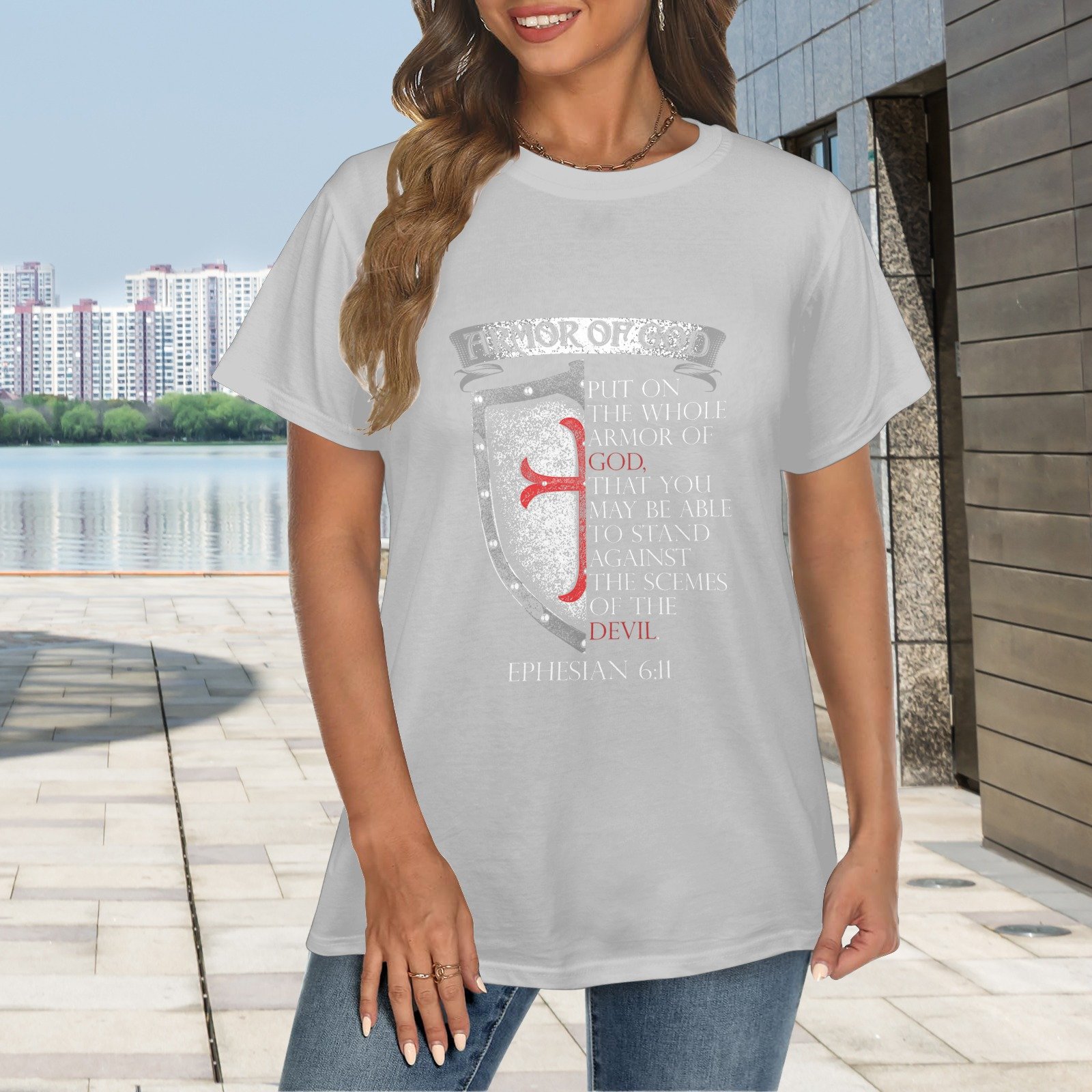 Women's Crewneck Short Sleeve T-Shirt