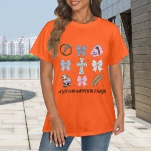 Women's Crewneck Short Sleeve T-Shirt