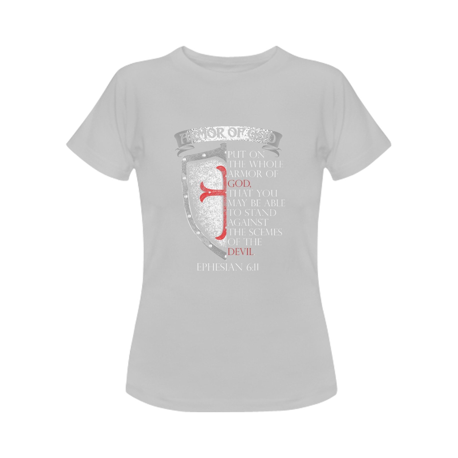 Women's Crewneck Short Sleeve T-Shirt - Image 4