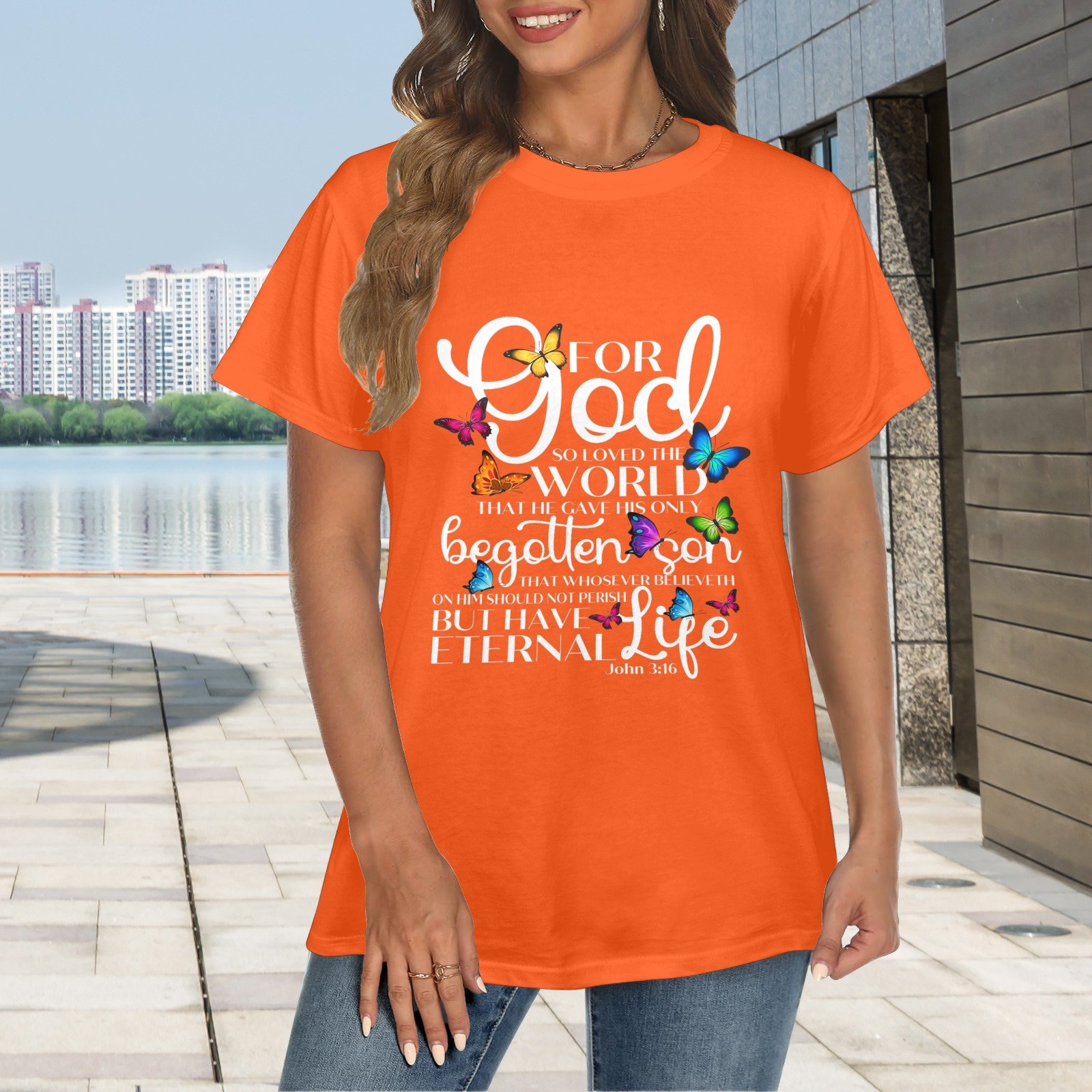 Women's Crewneck Short Sleeve T-Shirt