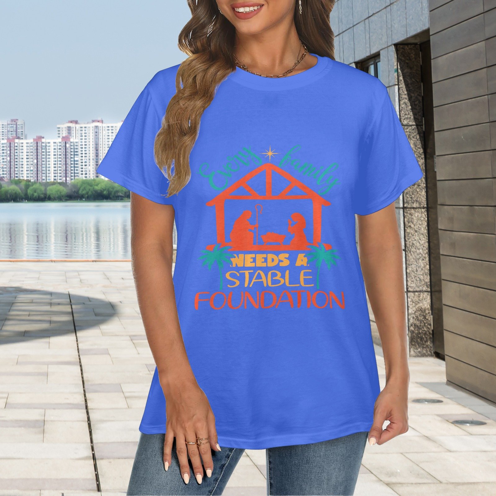 Women's Crewneck Short Sleeve T-Shirt