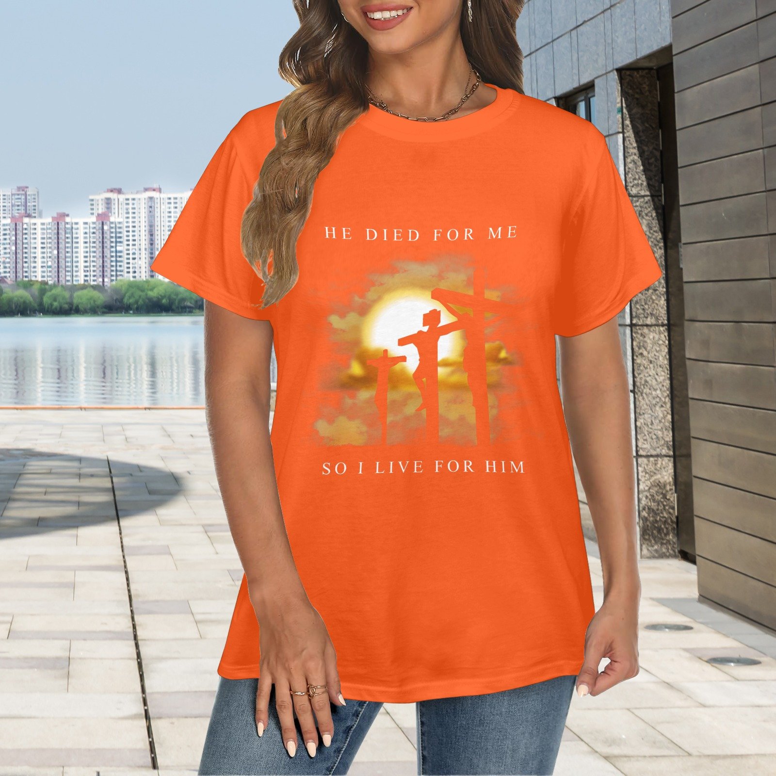 Women's Crewneck Short Sleeve T-Shirt