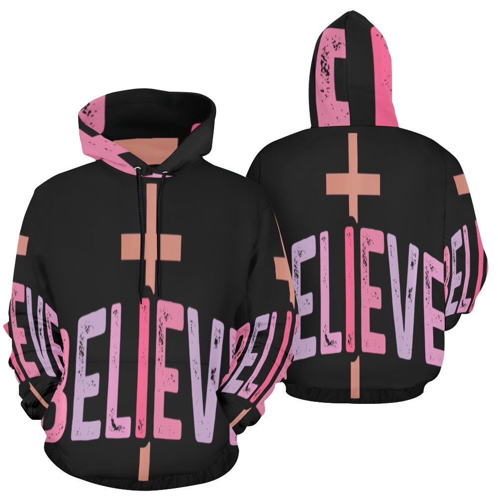 Women’s All-Over Print Christian Hoodie Faith-filled comfort. Spirit-led style. - Image 4