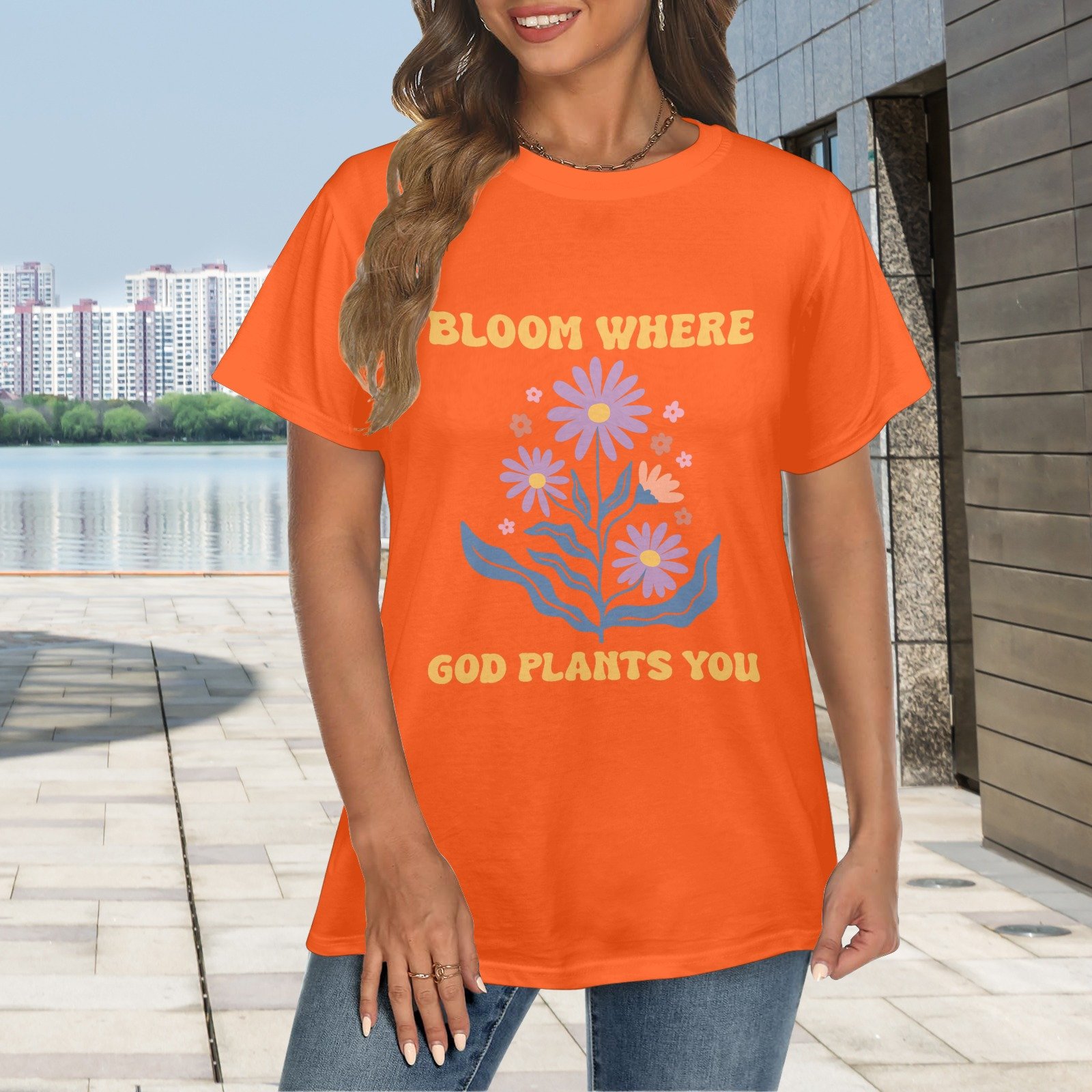 Women's Crewneck Short Sleeve T-Shirt