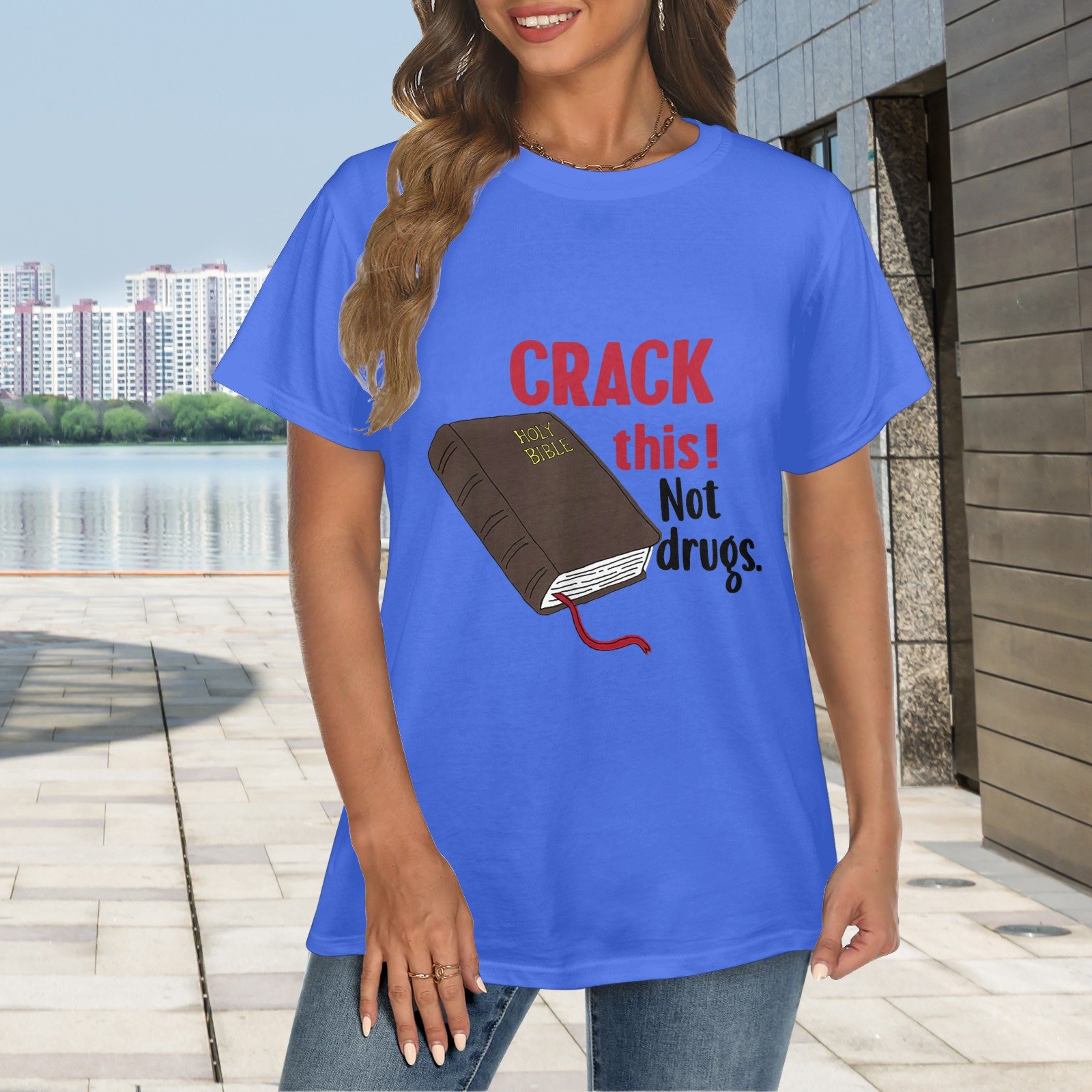 Women's Crewneck Short Sleeve T-Shirt