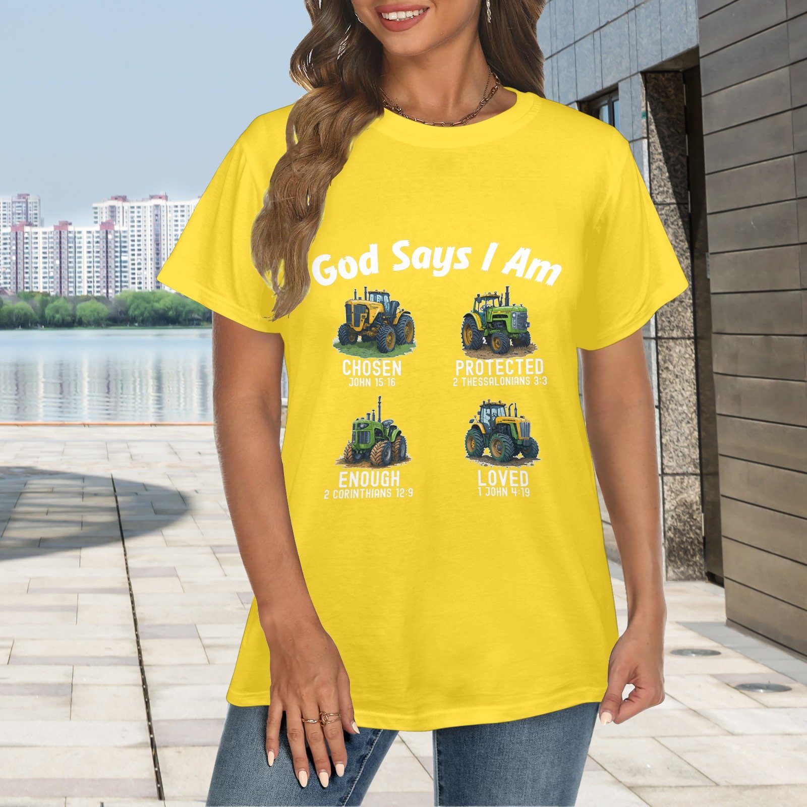 Women's Crewneck Short Sleeve T-Shirt