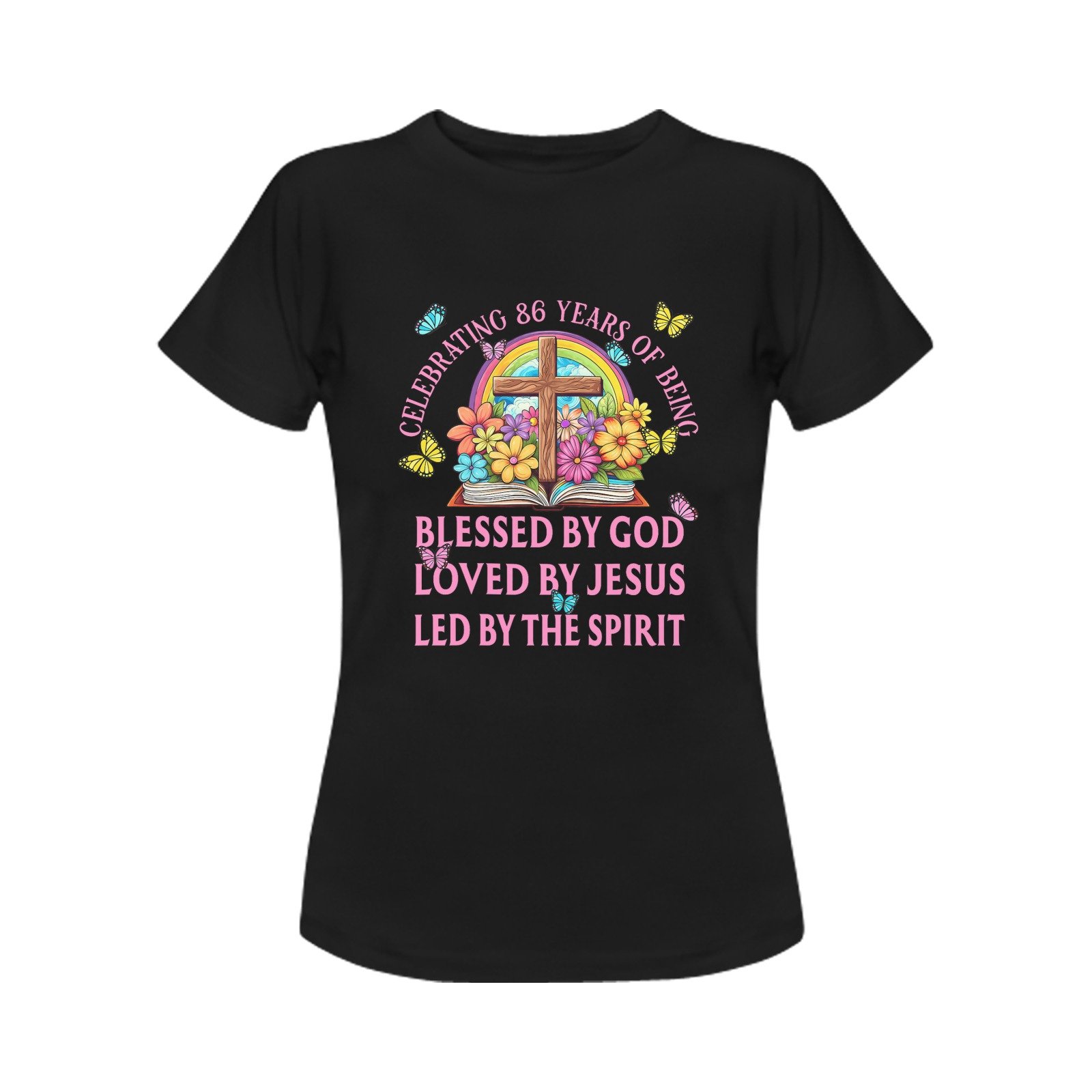 Women's Crewneck Short Sleeve T-Shirt - Image 4
