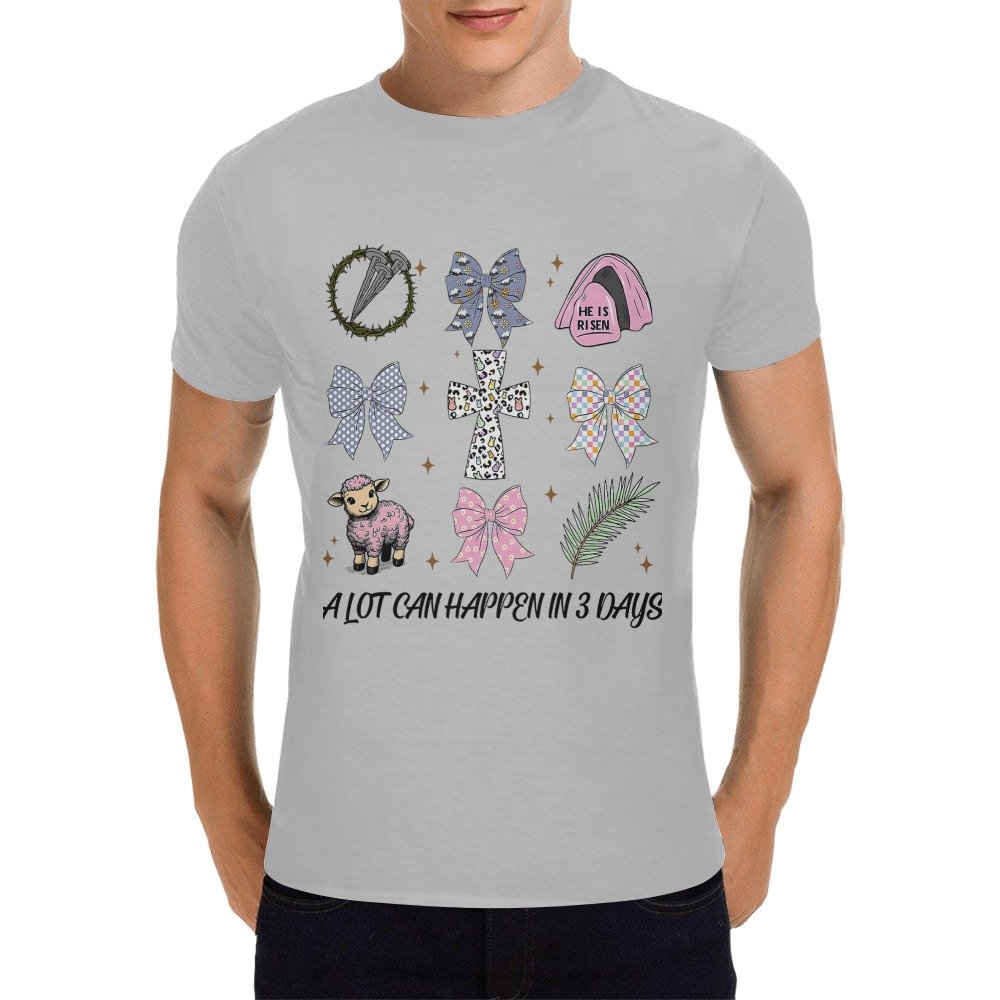 Men's Crewneck Short Sleeve T-Shirt - Image 3