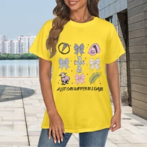 Women's Crewneck Short Sleeve T-Shirt