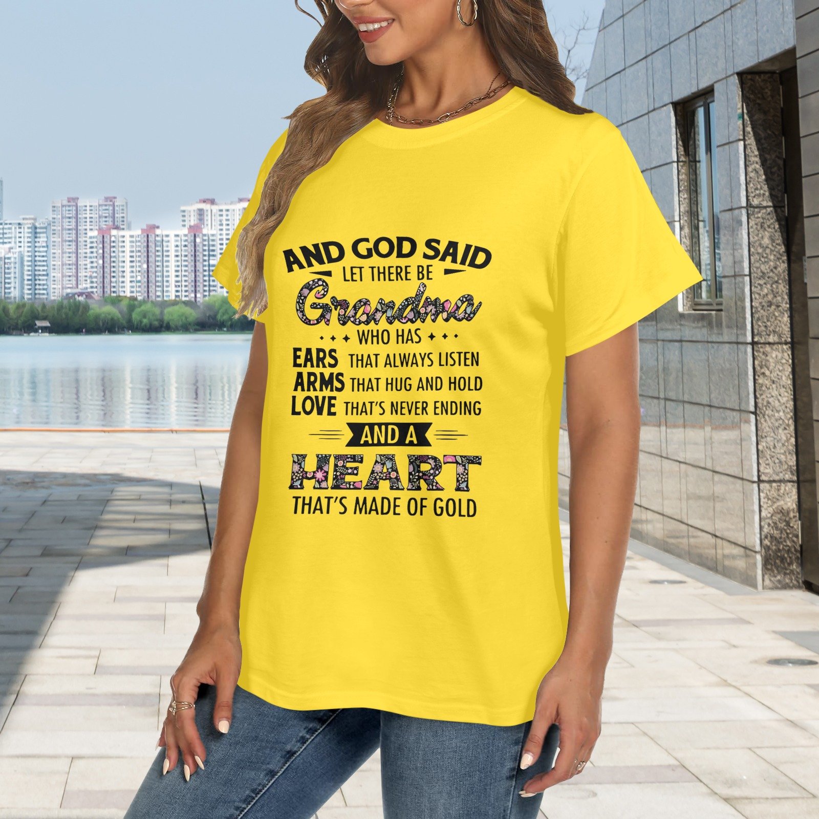 Women's Crewneck Short Sleeve T-Shirt - Image 2