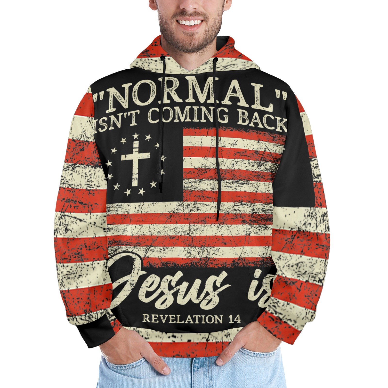 Men's All Over Print Hoodie