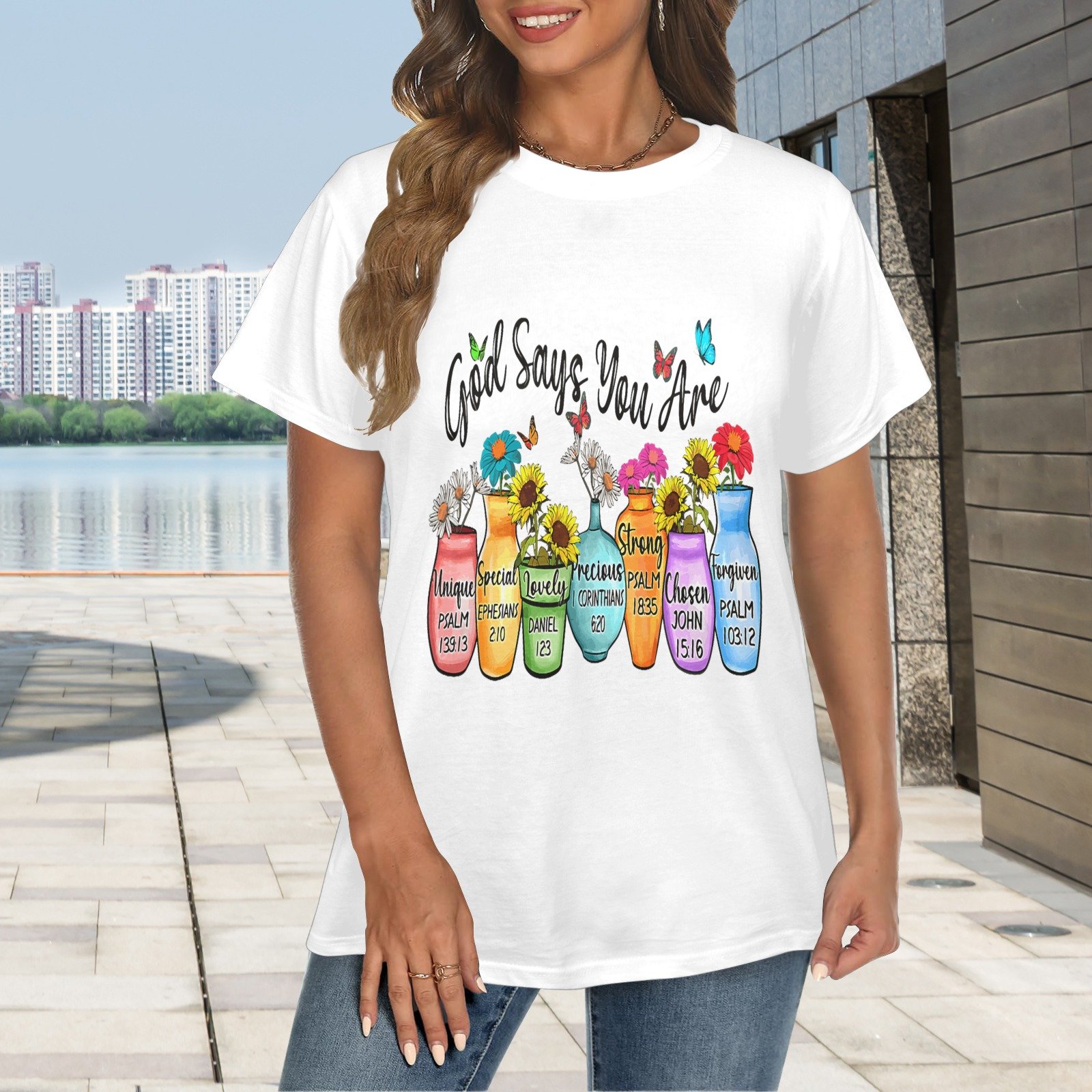 Women's Crewneck Short Sleeve T-Shirt