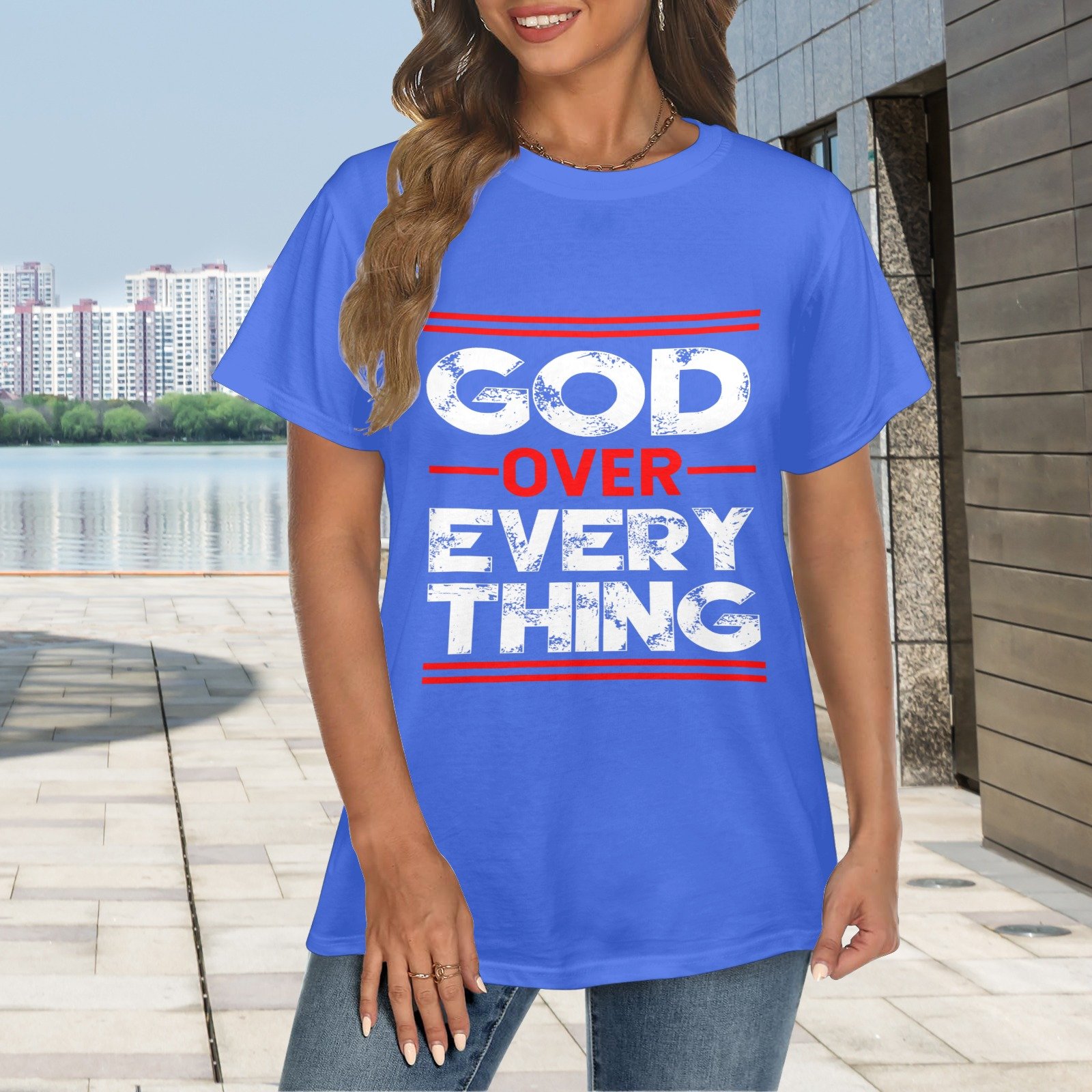 Women's Crewneck Short Sleeve T-Shirt