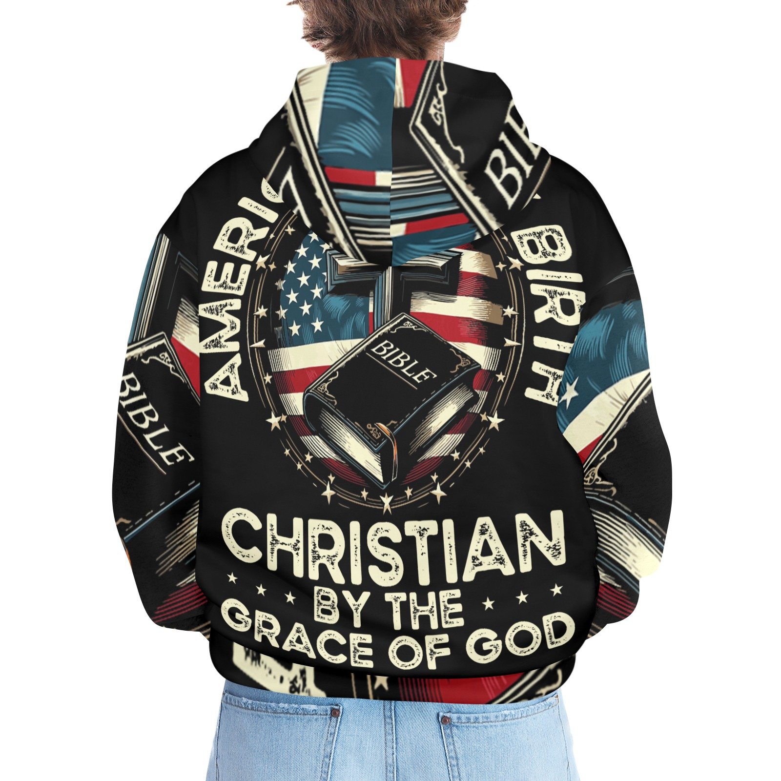 Men's All Over Print Hoodie - Image 3