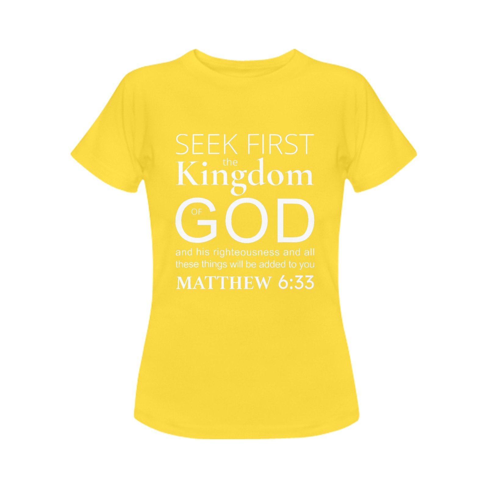 Women's Crewneck Short Sleeve T-Shirt - Image 4