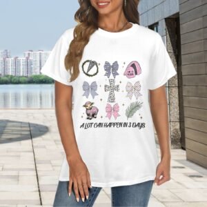 Women's Crewneck Short Sleeve T-Shirt