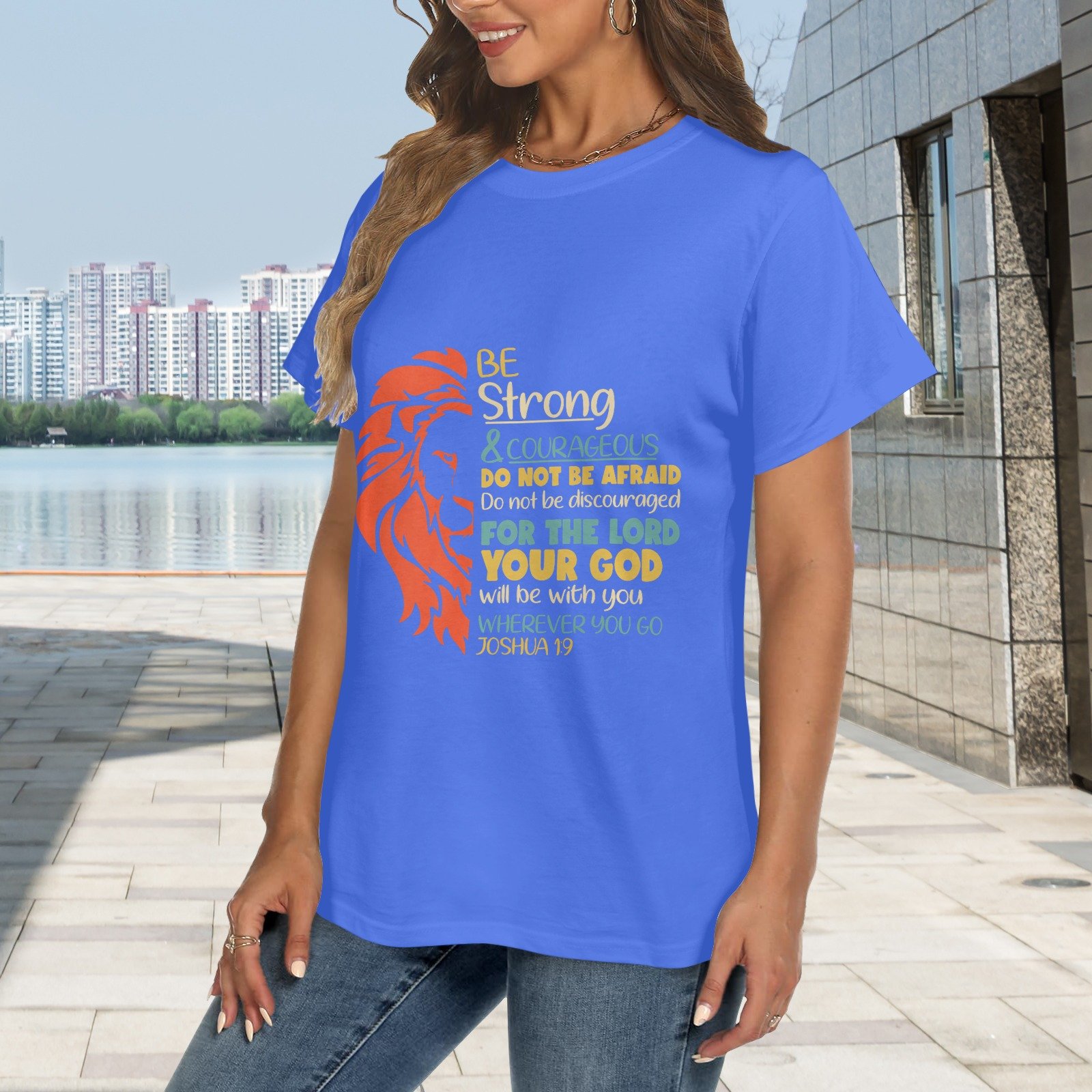 Women's Crewneck Short Sleeve T-Shirt - Image 2