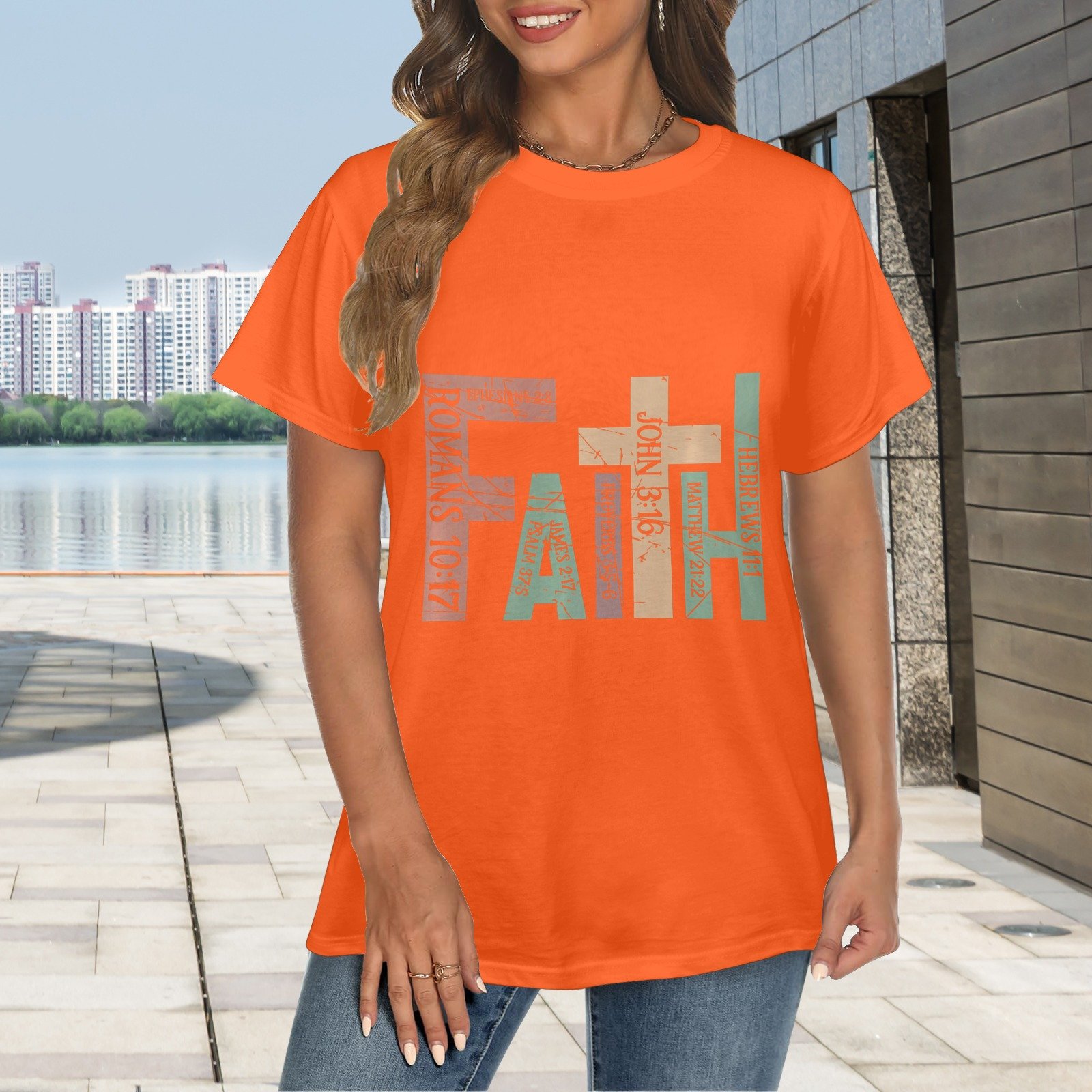 Women's Crewneck Short Sleeve T-Shirt