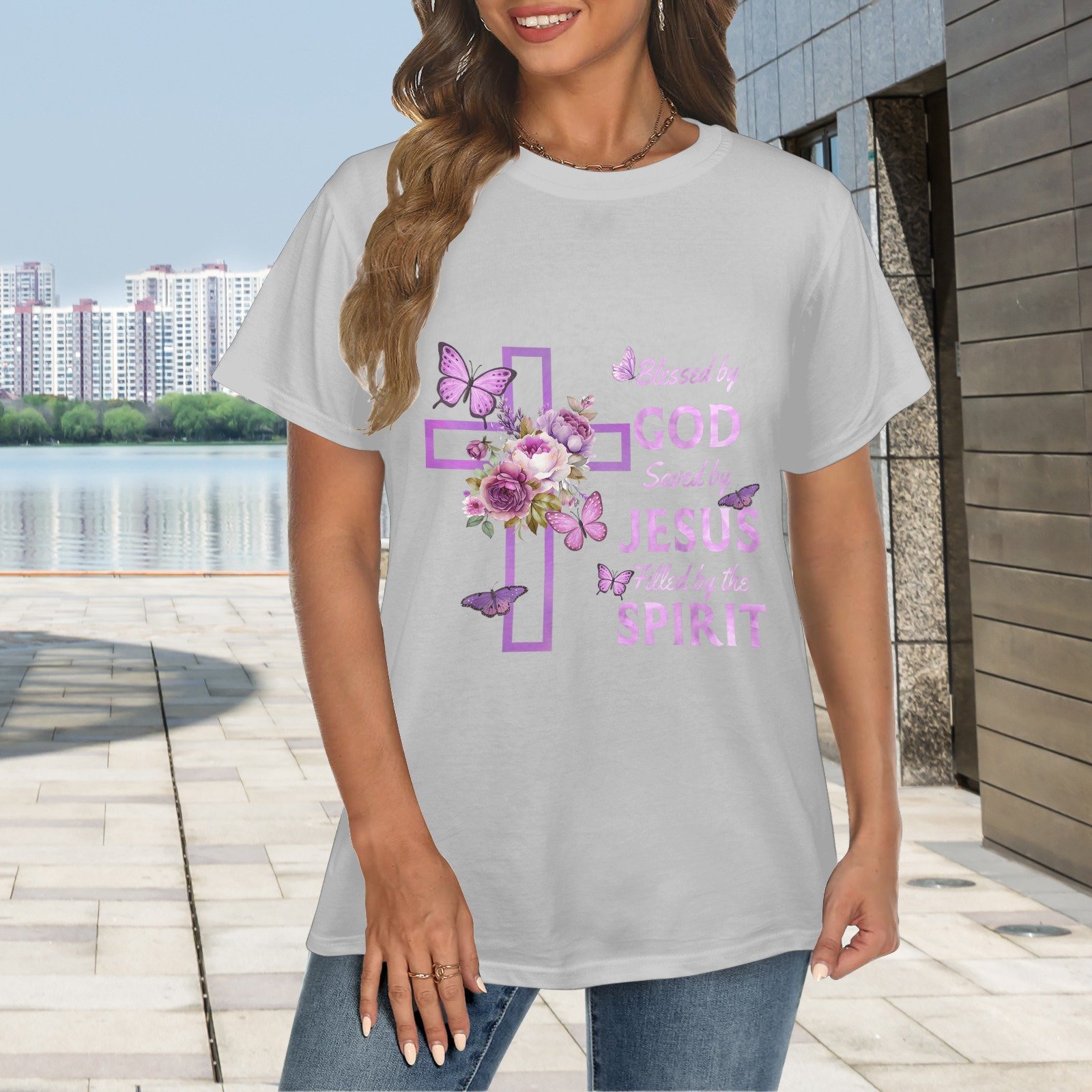 Women's Crewneck Short Sleeve T-Shirt