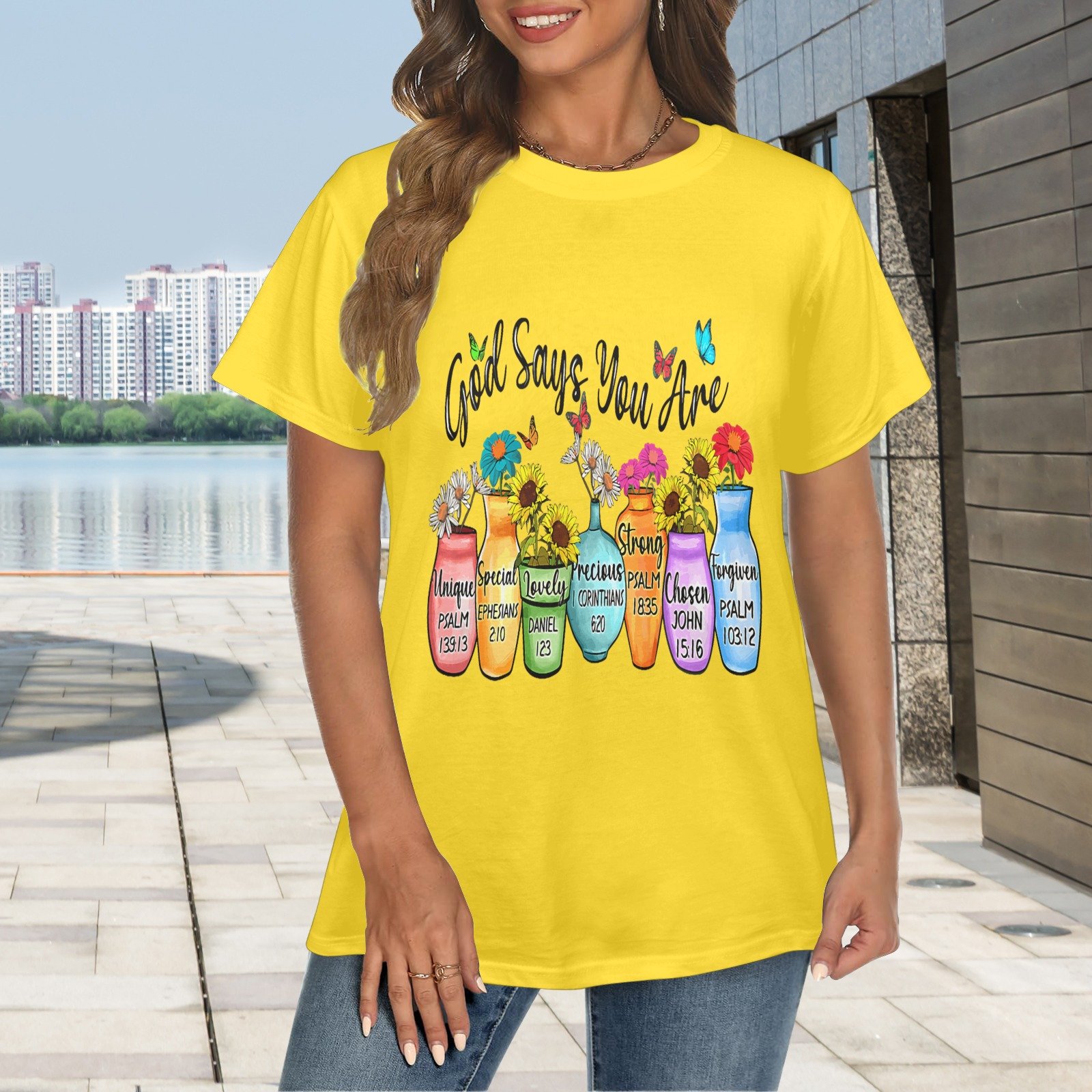 Women's Crewneck Short Sleeve T-Shirt