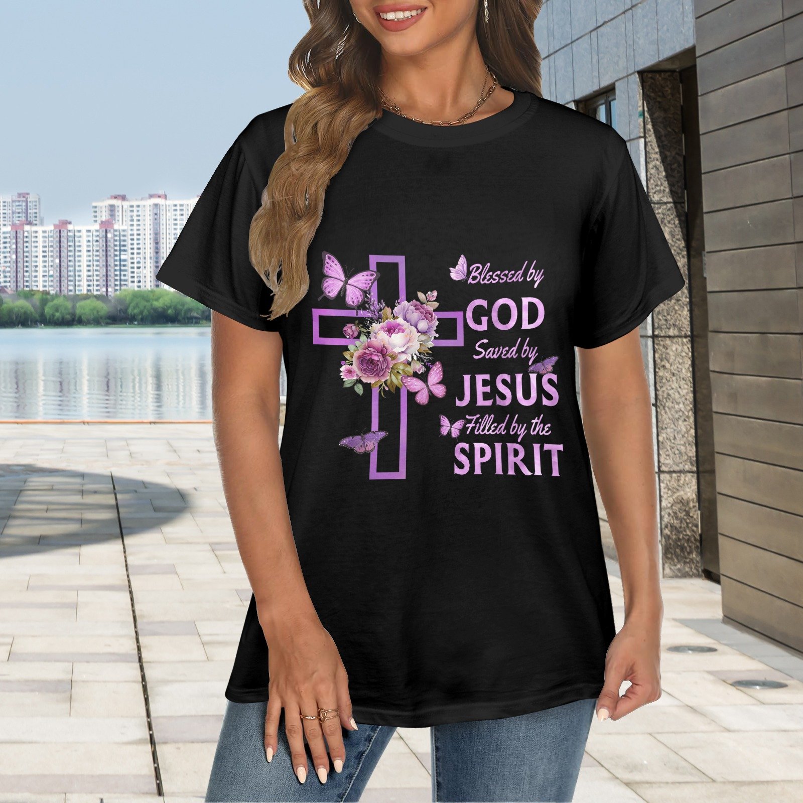 Women's Crewneck Short Sleeve T-Shirt