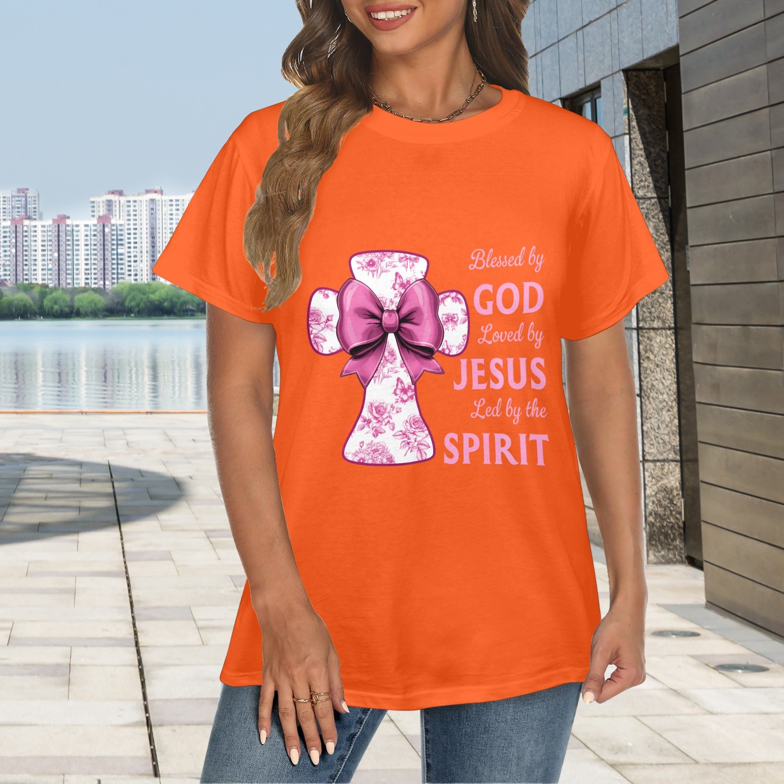 Women's Crewneck Short Sleeve T-Shirt