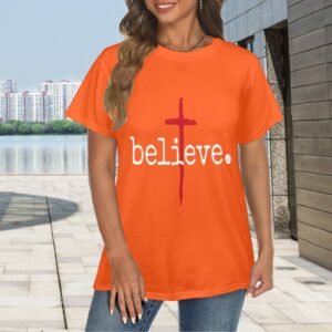 Women's Crewneck Short Sleeve T-Shirt