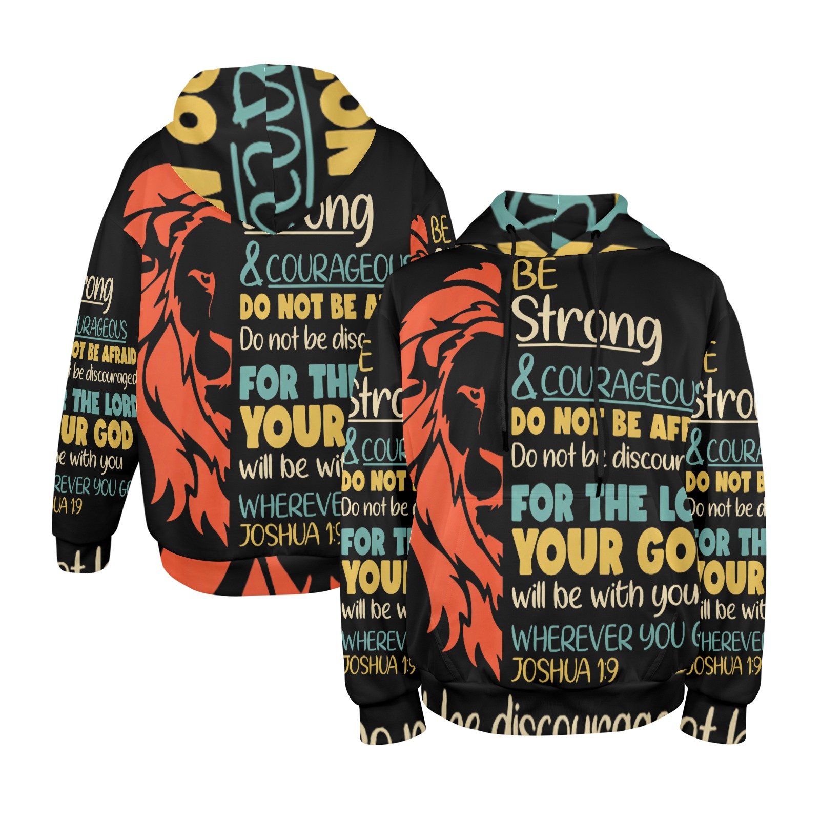 Men's All Over Print Hoodie - Image 4