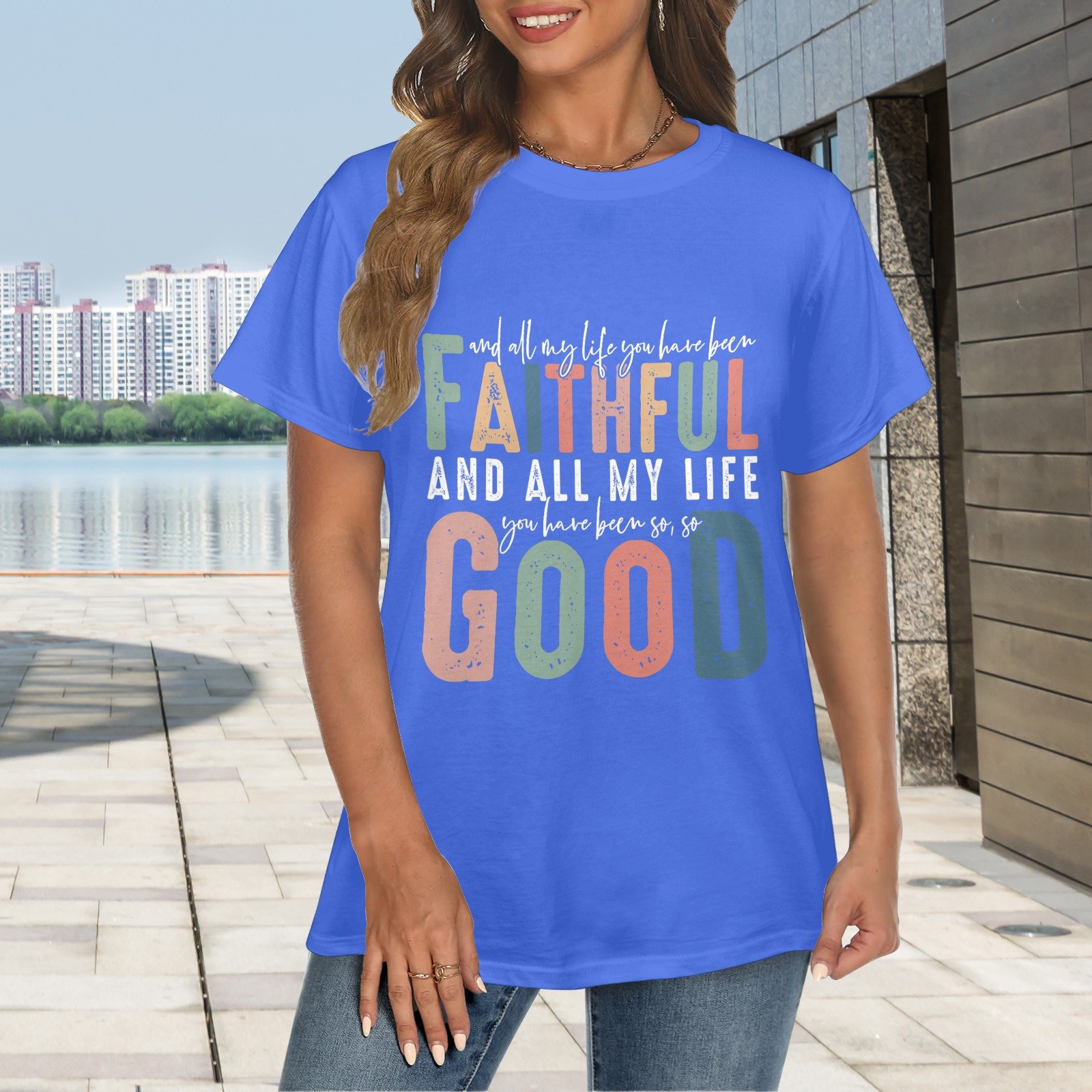 Women's Crewneck Short Sleeve T-Shirt