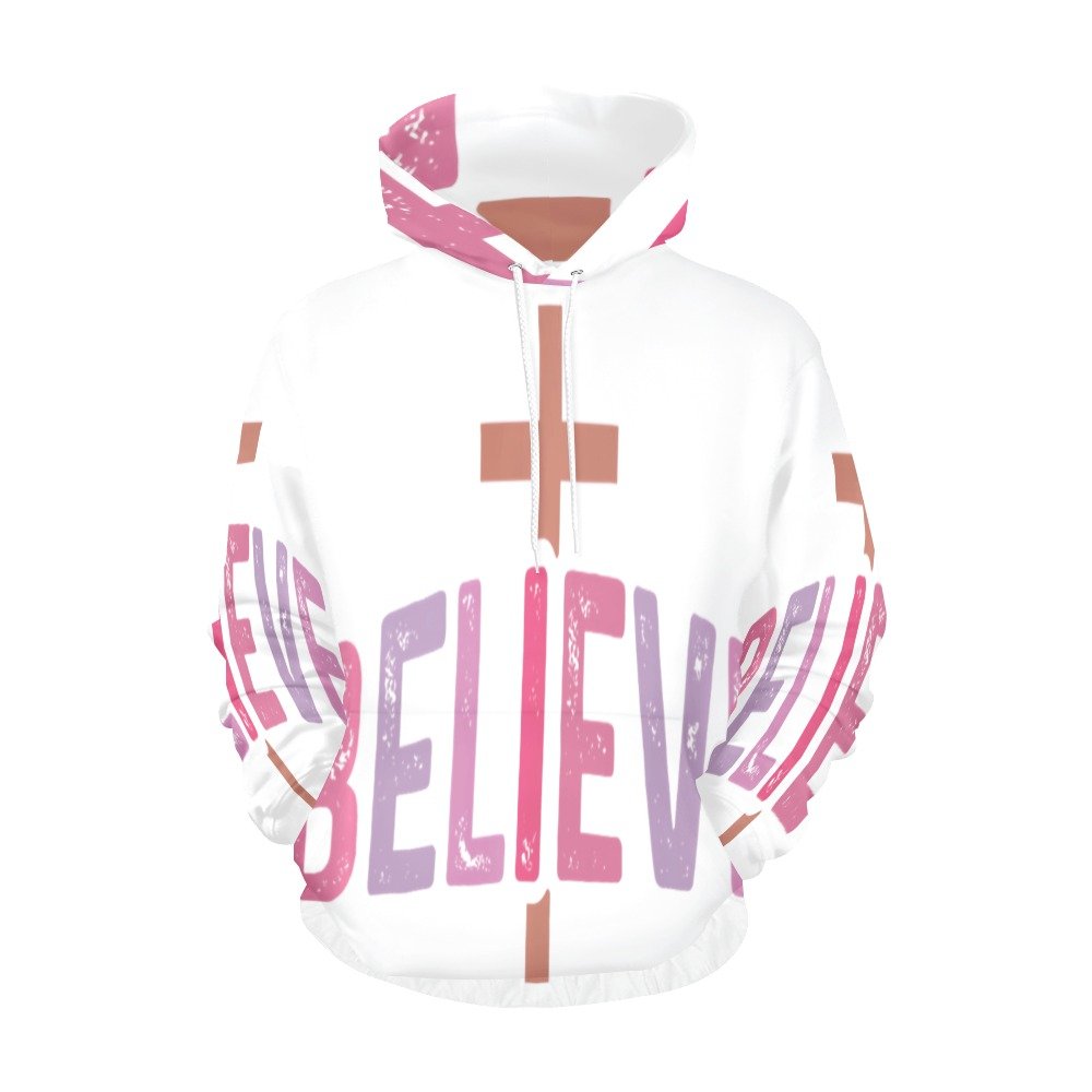 Women’s All-Over Print Christian Hoodie Faith-filled comfort. Spirit-led style. - Image 3