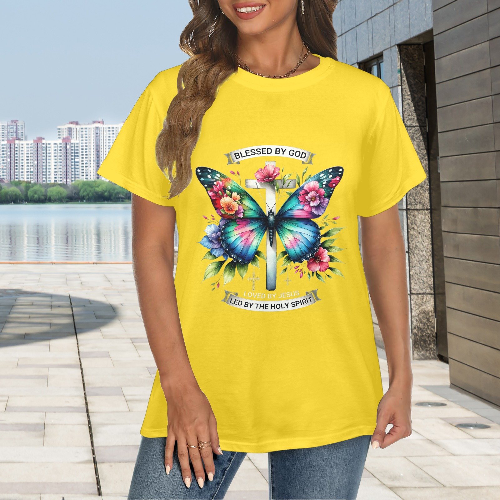 Women's Crewneck Short Sleeve T-Shirt