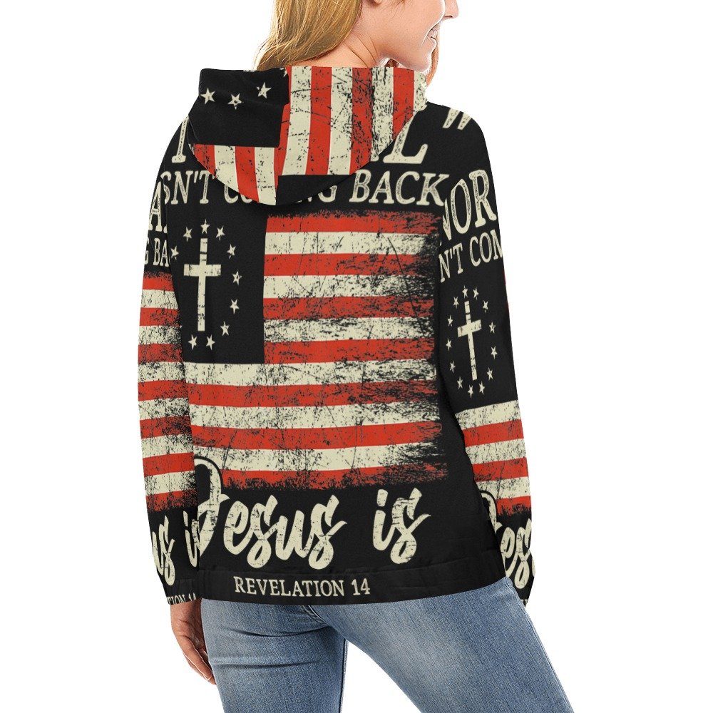 Women’s All-Over Print Christian Hoodie Faith-filled comfort. Spirit-led style. - Image 2