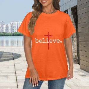 Women's Crewneck Short Sleeve T-Shirt