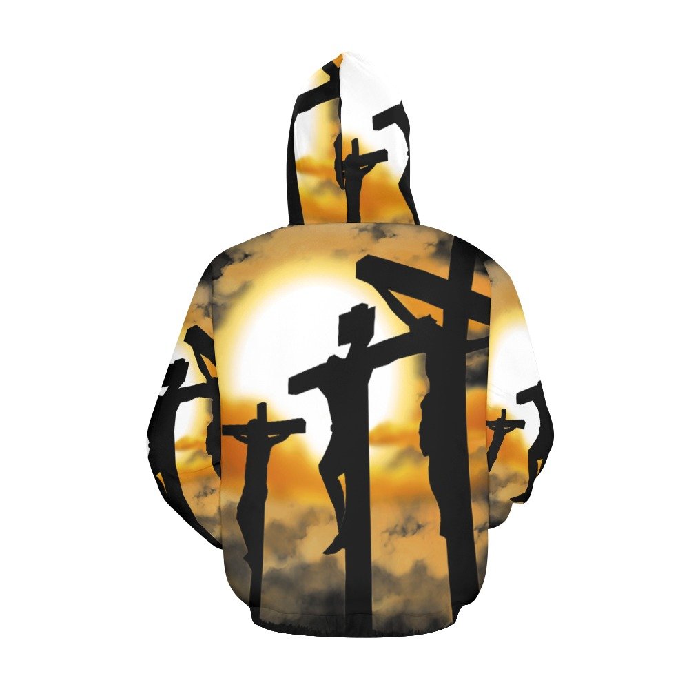 Women’s All-Over Print Christian Hoodie Faith-filled comfort. Spirit-led style. - Image 5