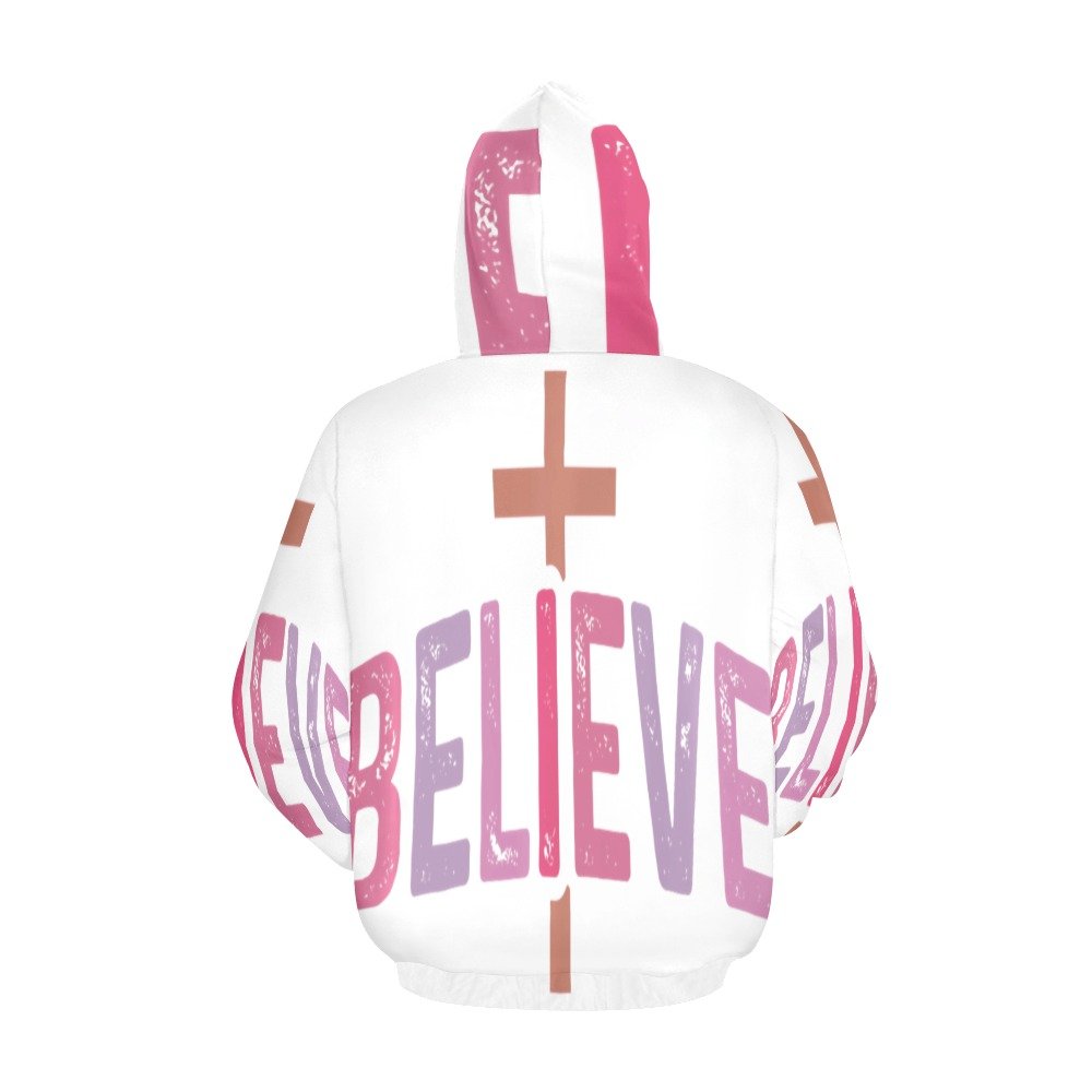 Women’s All-Over Print Christian Hoodie Faith-filled comfort. Spirit-led style. - Image 5