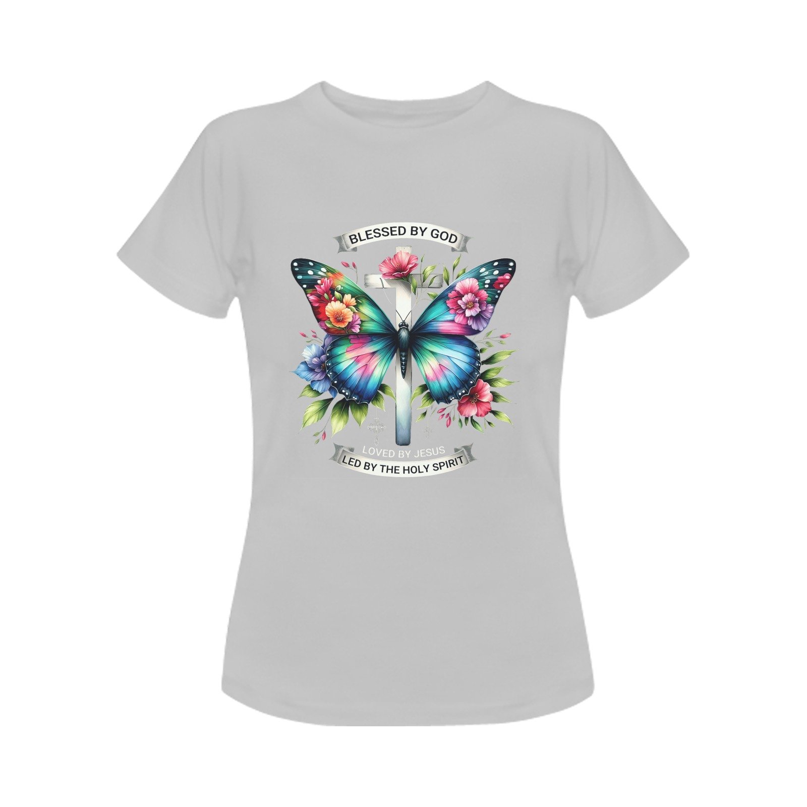 Women's Crewneck Short Sleeve T-Shirt - Image 4