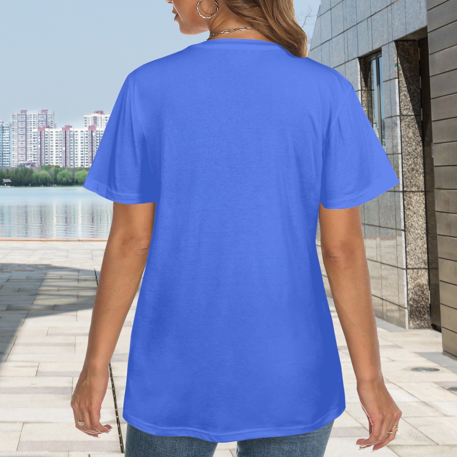 Women's Crewneck Short Sleeve T-Shirt - Image 3