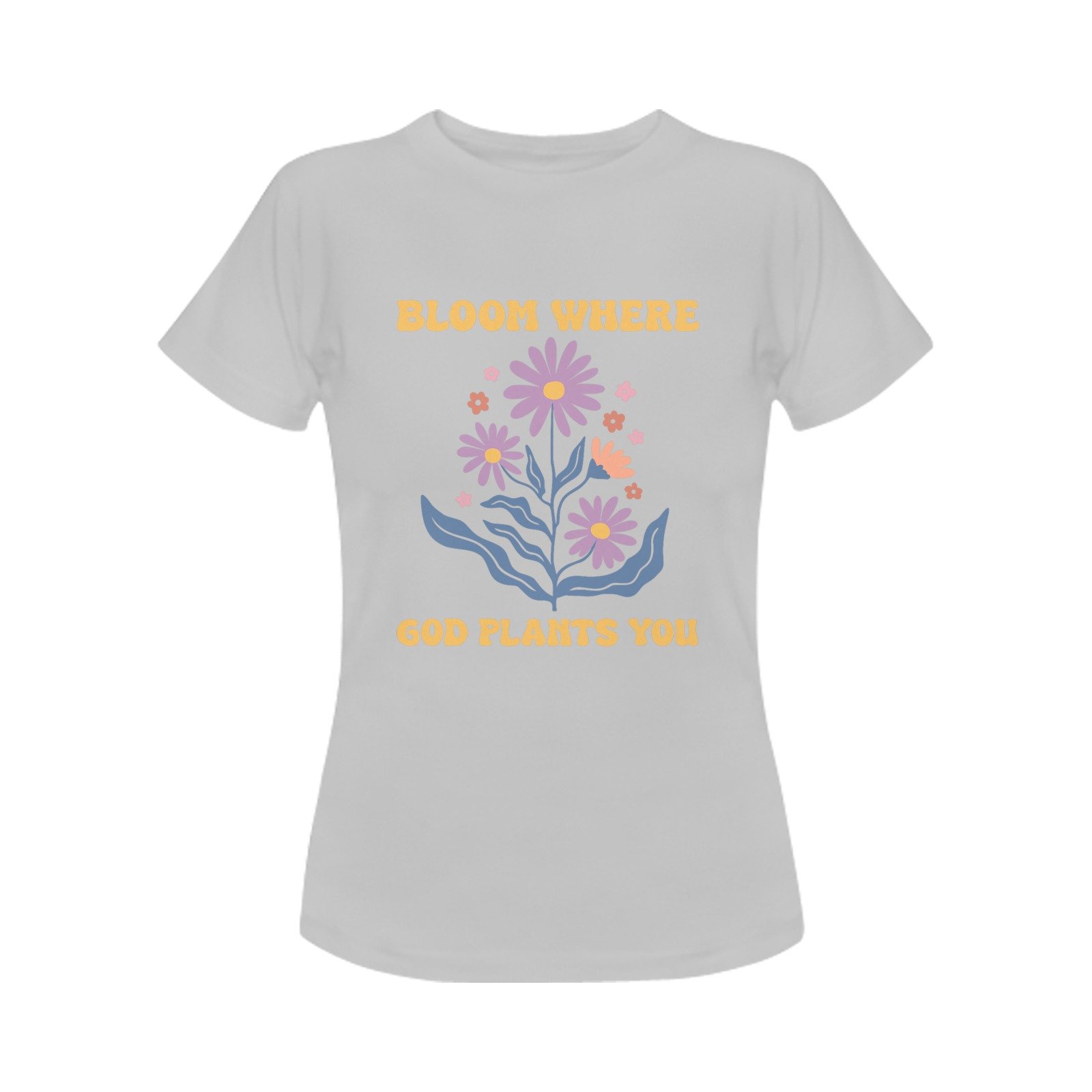 Women's Crewneck Short Sleeve T-Shirt - Image 4