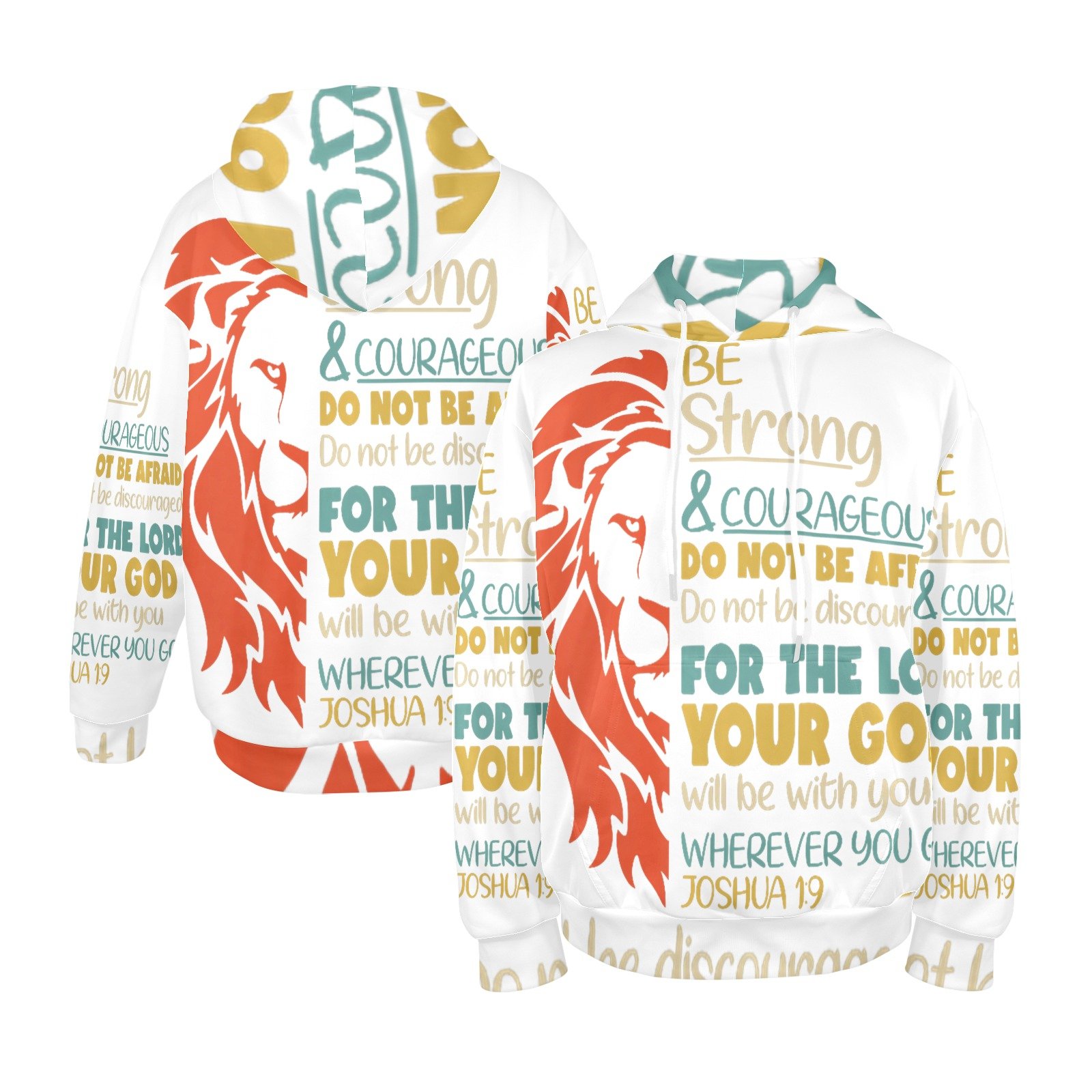 Men's All Over Print Hoodie - Image 4
