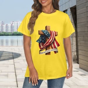 Women's Crewneck Short Sleeve T-Shirt