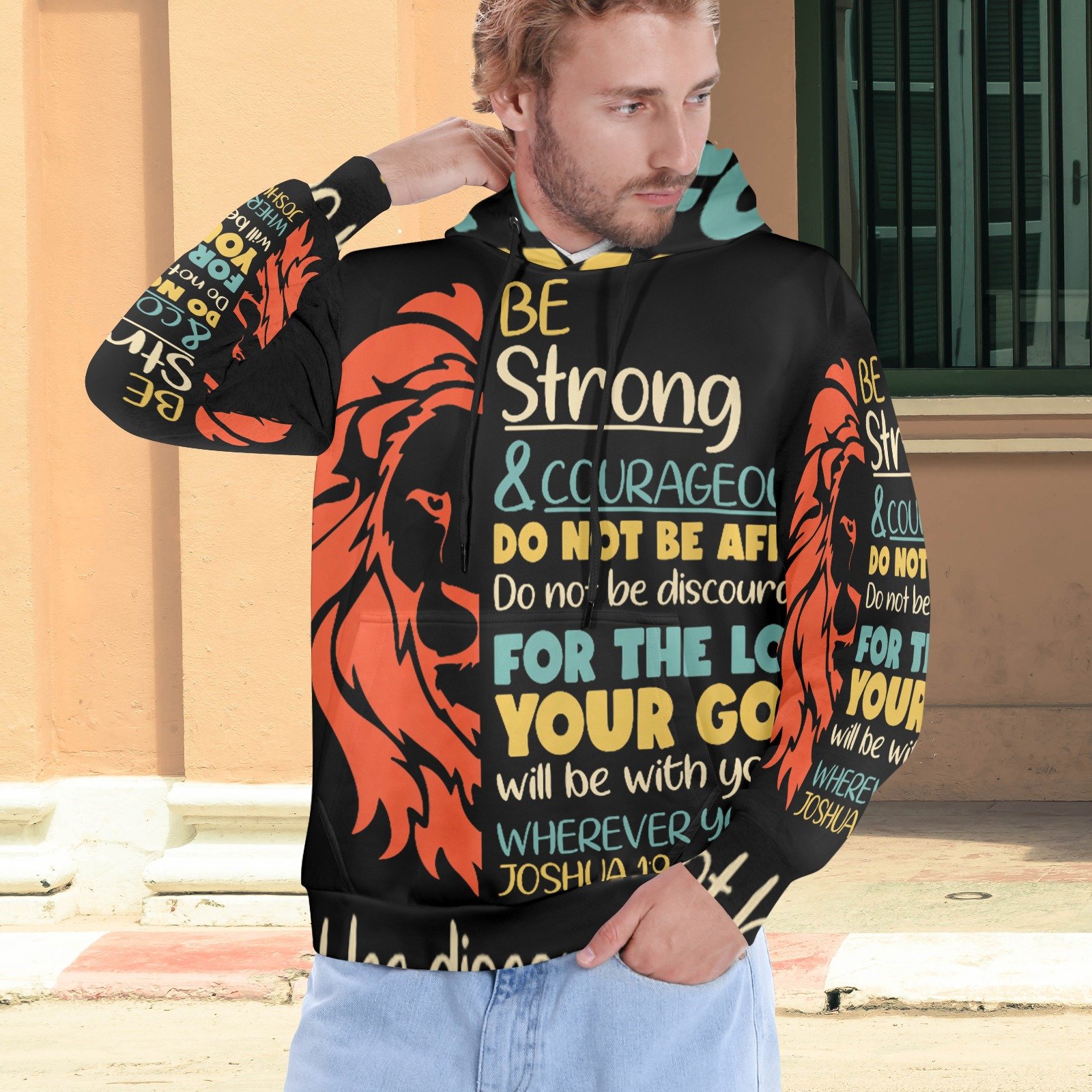 Men's All Over Print Hoodie - Image 5