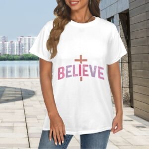 Women's Crewneck Short Sleeve T-Shirt