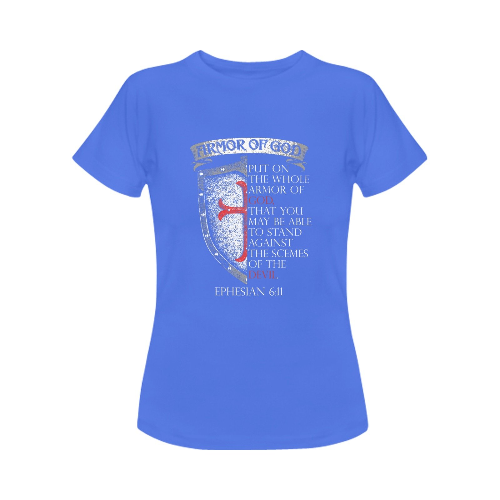 Women's Crewneck Short Sleeve T-Shirt - Image 4