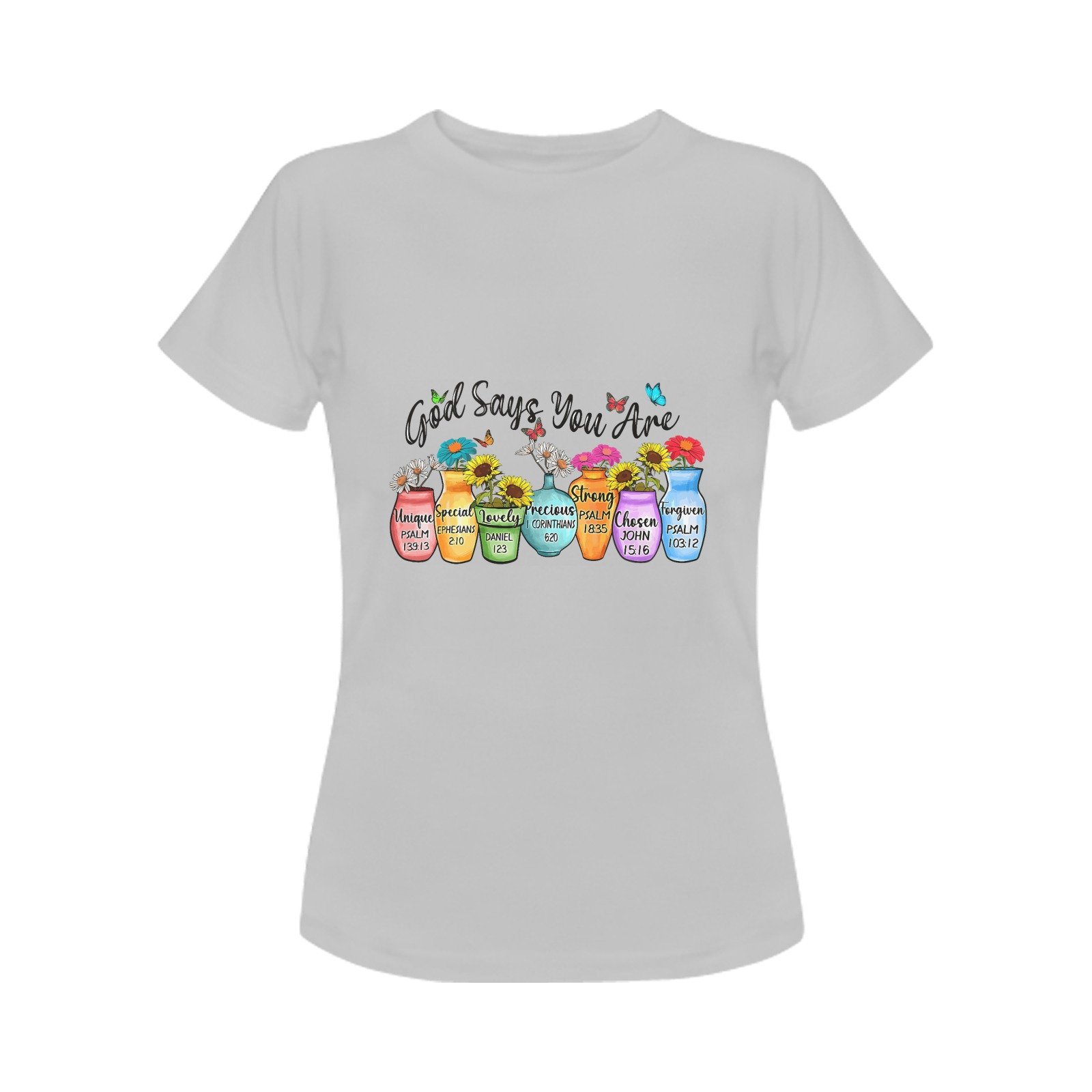 Women's Crewneck Short Sleeve T-Shirt - Image 4