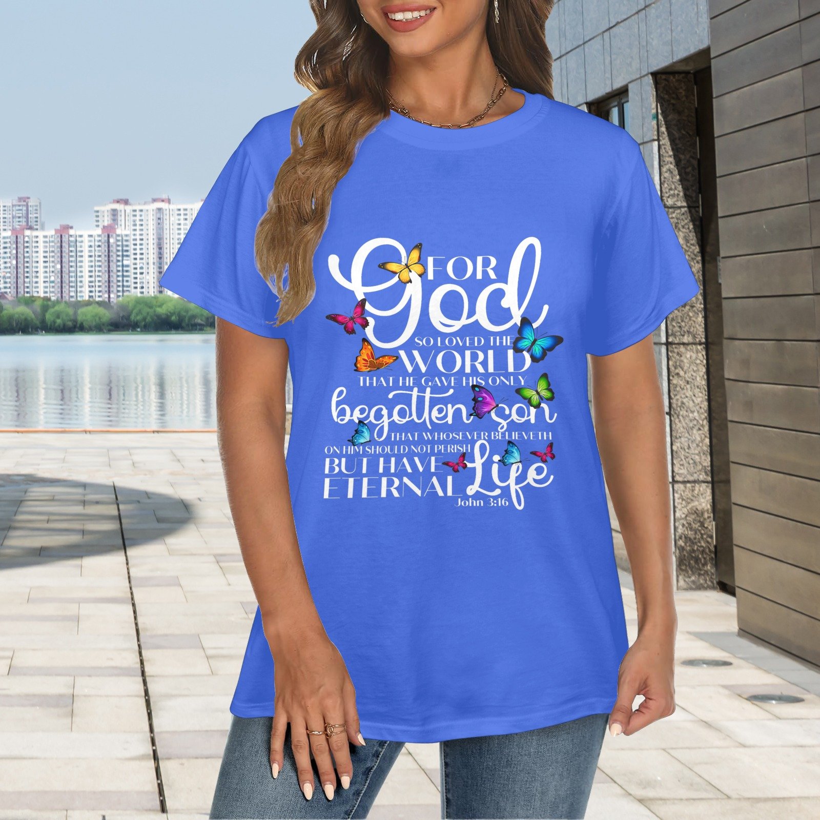 Women's Crewneck Short Sleeve T-Shirt