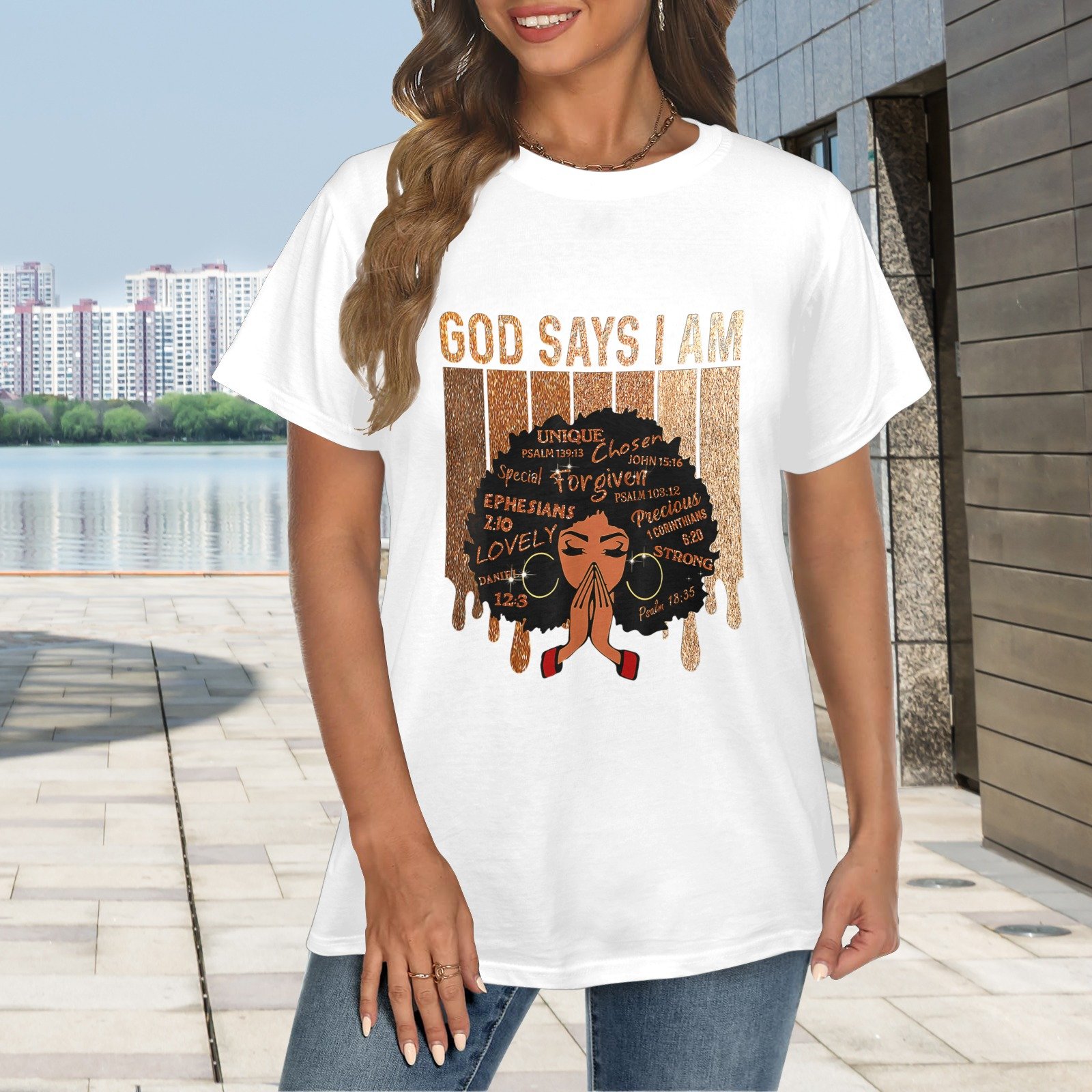 Women's Crewneck Short Sleeve T-Shirt